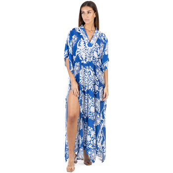 textil Mujer Vestidos largos Isla Bonita By Sigris Kaftan Azul