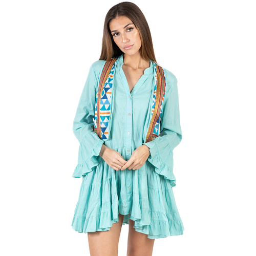 textil Mujer Vestidos cortos Isla Bonita By Sigris Vestido Azul