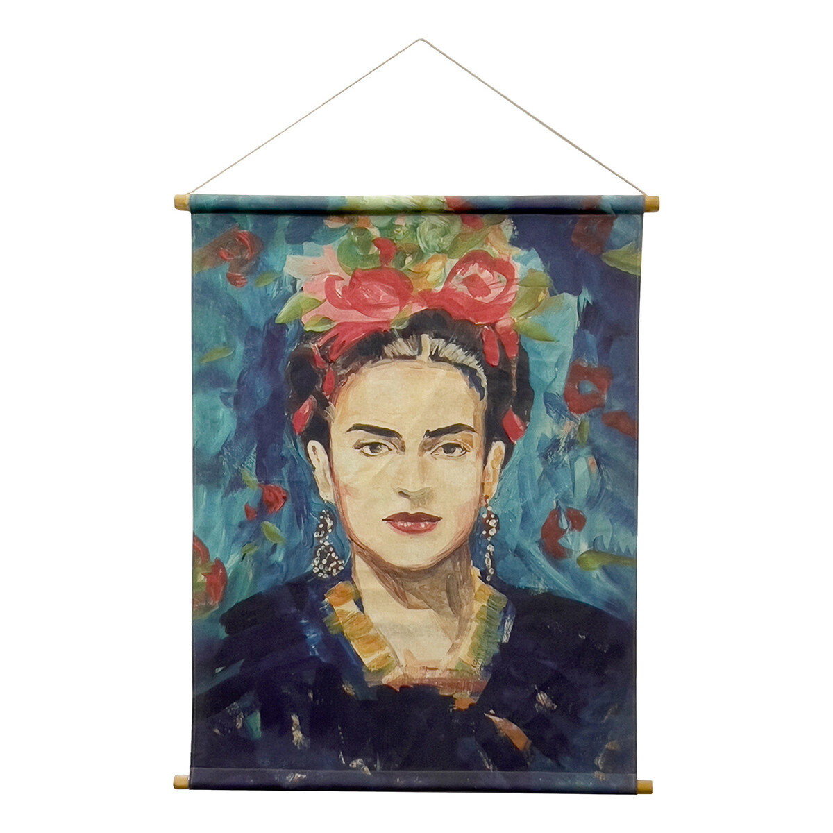 Casa Cuadros / pinturas Signes Grimalt Lienzo Enrollable Frida Gris
