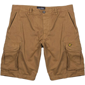 textil Hombre Shorts / Bermudas Lyle & Scott SH1815IT X033 Marrón