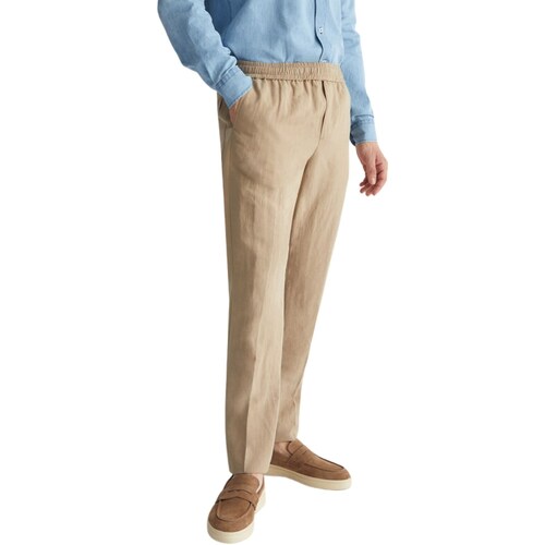 textil Hombre Pantalones con 5 bolsillos Liu Jo M124P303JOGGLINEN Beige