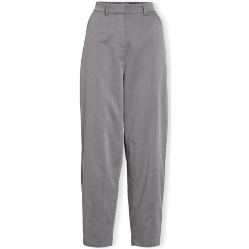 textil Mujer Pantalones Vila Naba Trousers 7/8 - Dark Grey Gris