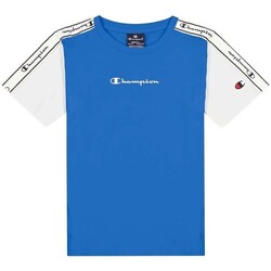 textil Niños Camisetas manga corta Champion 305925-BS007 Azul