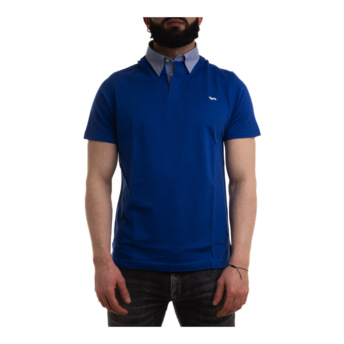 textil Hombre Tops y Camisetas Harmont & Blaine LRL003020004S06 Azul