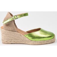 Zapatos Mujer Derbie & Richelieu Paseart Alpargatas  Laminada Hebilla ADN-5/VM01 Nitro Verde