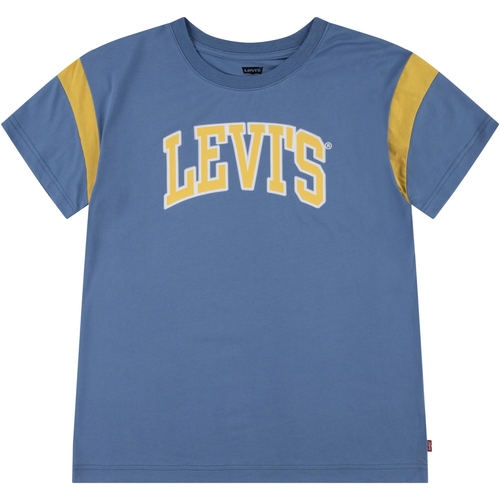 textil Niña Camisetas manga corta Levi's 235287 Azul