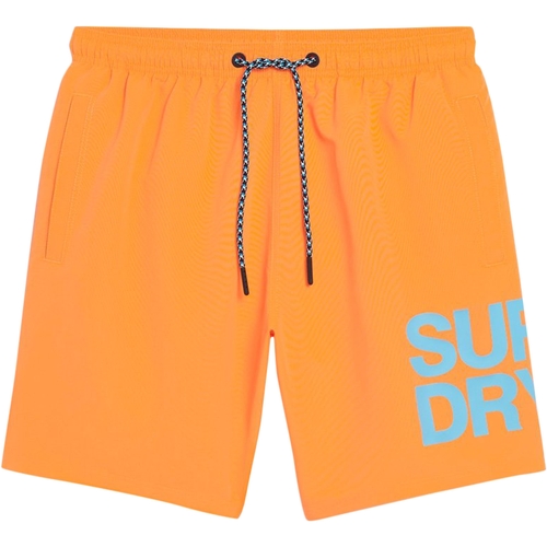textil Hombre Shorts / Bermudas Superdry 235258 Naranja