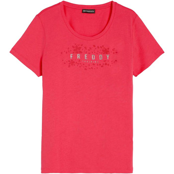 textil Mujer Camisetas manga corta Freddy T-Shirt Manica Corta Rosa