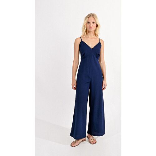 textil Mujer Conjuntos chándal Molly Bracken T1750CP-NAVY BLUE Azul