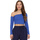 textil Mujer Tops / Blusas La Modeuse 70635_P165075 Azul
