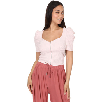 textil Mujer Tops / Blusas La Modeuse 70687_P165264 Rosa