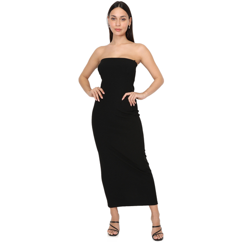 textil Mujer Vestidos largos La Modeuse 71672_P168478 Negro
