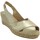 Zapatos Mujer Sandalias Vidorreta SANDALIA  CLAVEL 10900 PIEL ORO Oro