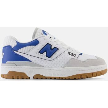 Zapatos Deportivas Moda New Balance GSB550SA-WHITE BLUE Blanco