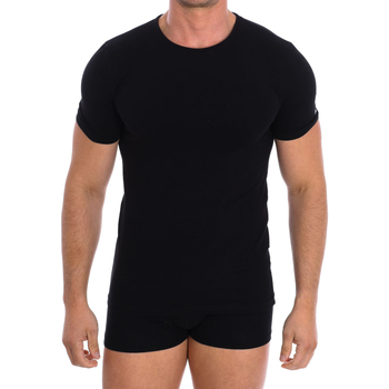 textil Hombre Camisetas manga corta Fila FU5231-200 Negro