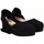 Zapatos Mujer Bailarinas-manoletinas Viguera LINO 2073 BLACK Negro