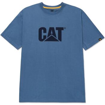 textil Hombre Camisetas manga larga Cat Lifestyle FS10691 Azul