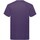 textil Hombre Camisetas manga larga Fruit Of The Loom Original Violeta