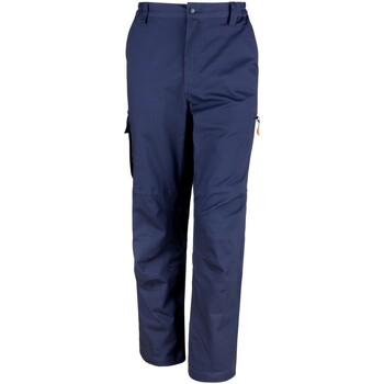 textil Hombre Pantalones Work-Guard By Result Sabre Azul