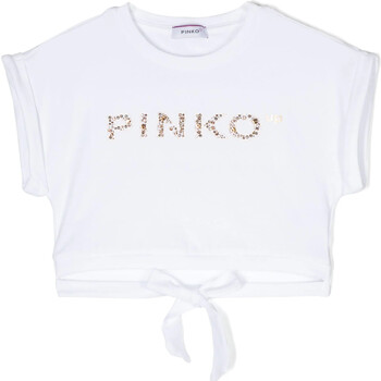 textil Mujer Tops y Camisetas Pinko PINKO UP T-SHIRT CROPPED CON STRASS Art. S4PIJGTH030 
