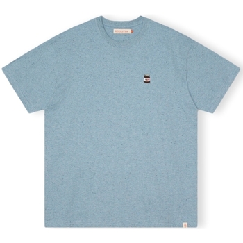 textil Hombre Tops y Camisetas Revolution T-Shirt Loose 1367 NUT - Blue Azul