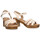Zapatos Mujer Sandalias Etika 73736 Beige