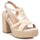 Zapatos Mujer Bailarinas-manoletinas Xti SANDALIA SRA 142839 HIELO Blanco