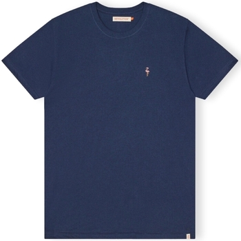 textil Hombre Tops y Camisetas Revolution T-Shirt Regular 1364 FLA - Navy Mel Azul