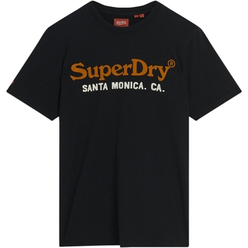 textil Hombre Camisetas manga corta Superdry 235513 Negro