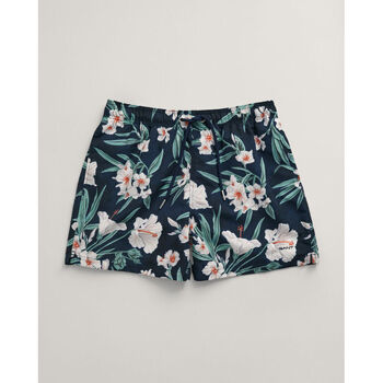 textil Hombre Shorts / Bermudas Gant Shorts de baño Oleander Print Marino