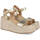 Zapatos Mujer Sandalias L&R Shoes H8-692 Oro