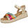 Zapatos Mujer Sandalias L&R Shoes CF-2480 Multicolor