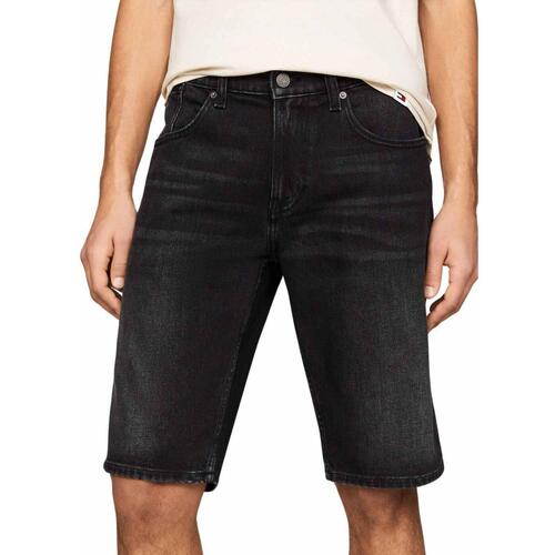 textil Hombre Shorts / Bermudas Tommy Jeans DM0DM187841BZ Negro