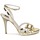 Zapatos Mujer Sandalias Escada AS683 Oro