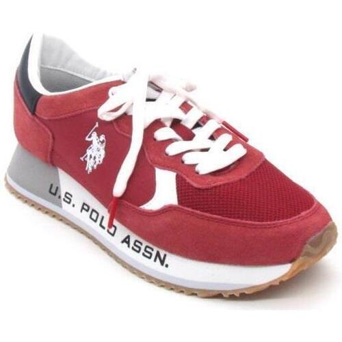 Zapatos Hombre Deportivas Moda U.S Polo Assn. CLEEF006-RE002 Rojo