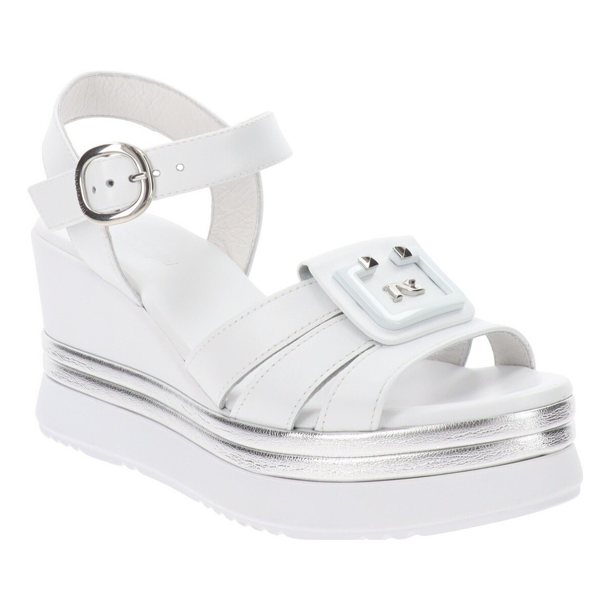 Zapatos Mujer Sandalias NeroGiardini E410570D Blanco