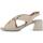 Zapatos Mujer Sandalias Pitillos 5696 Blanco