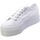 Zapatos Mujer Zapatillas bajas Superga Sneakers Donna Bianco 2790 platform Blanco
