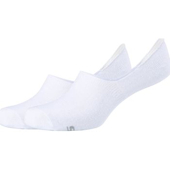 Accesorios Calcetines Skechers 2PPK Basic Footies Socks Blanco