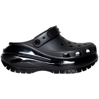 Zapatos Mujer Sandalias Crocs CLASSIC MEGA CRUSH CLOG 207988 Negro