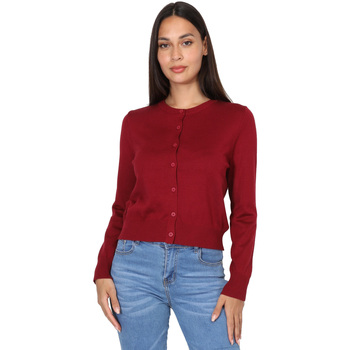 textil Mujer Chaquetas de punto La Modeuse 70651_P165200 Rojo