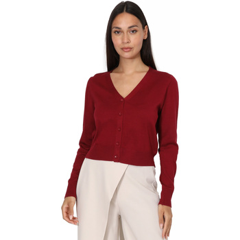 textil Mujer Chaquetas de punto La Modeuse 70660_P165214 Rojo