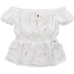 textil Tops y Camisetas Guess Q3YP08 WCLE0 - Mujer Blanco