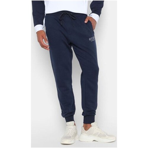 textil Hombre Pantalones Guess X3YQ06 KAEC2 - Hombres Azul