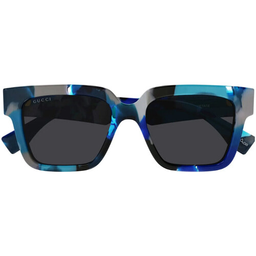 Relojes & Joyas Gafas de sol Gucci Occhiali da Sole  Reace GG1626S 002 Azul
