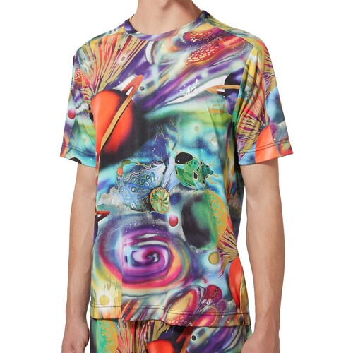 textil Hombre Tops y Camisetas Australian T-Shirt All Over Print Ace Multicolor