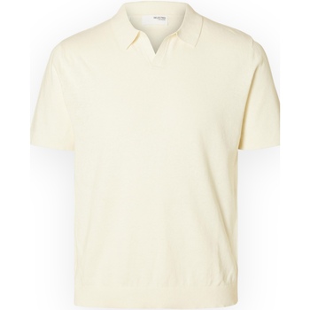 textil Hombre Tops y Camisetas Selected 16090124 EGRET Beige