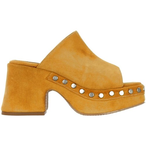 Zapatos Mujer Sandalias Shaddy  Amarillo