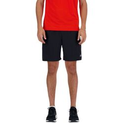 textil Hombre Shorts / Bermudas New Balance MS41232-BLACK Negro
