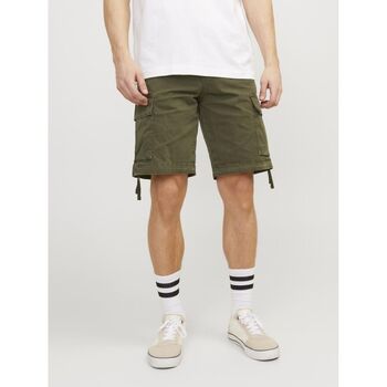 textil Hombre Shorts / Bermudas Jack & Jones 12253122 COLE-OLIVE NIGHT Verde